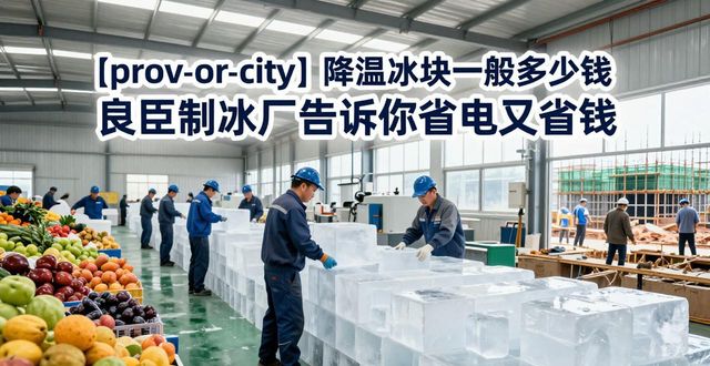 常州降温冰块一般多少钱 良臣制冰厂告诉你省电又省钱